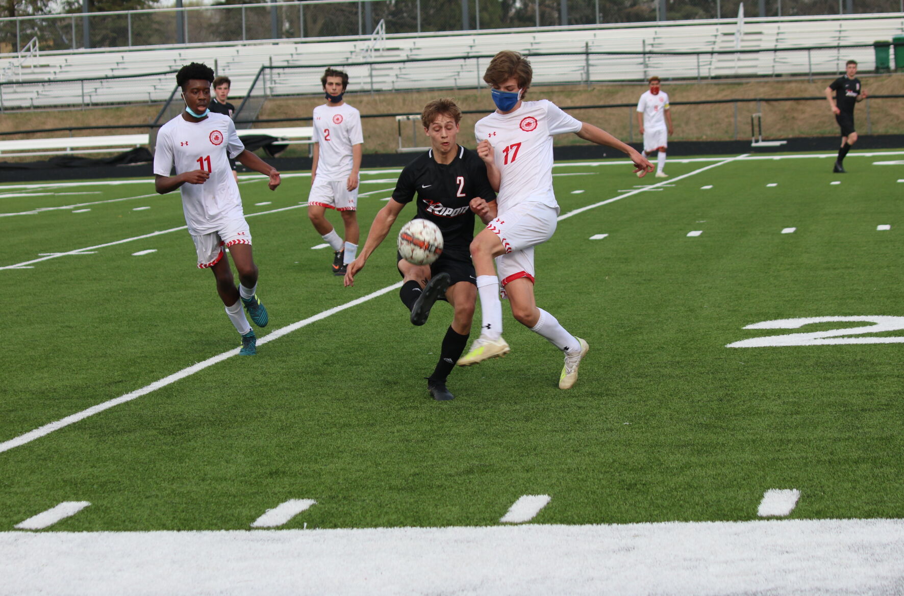 Ripon High School boys' soccer vs. Wayland Academy — April 7, 2021 (14).JPG